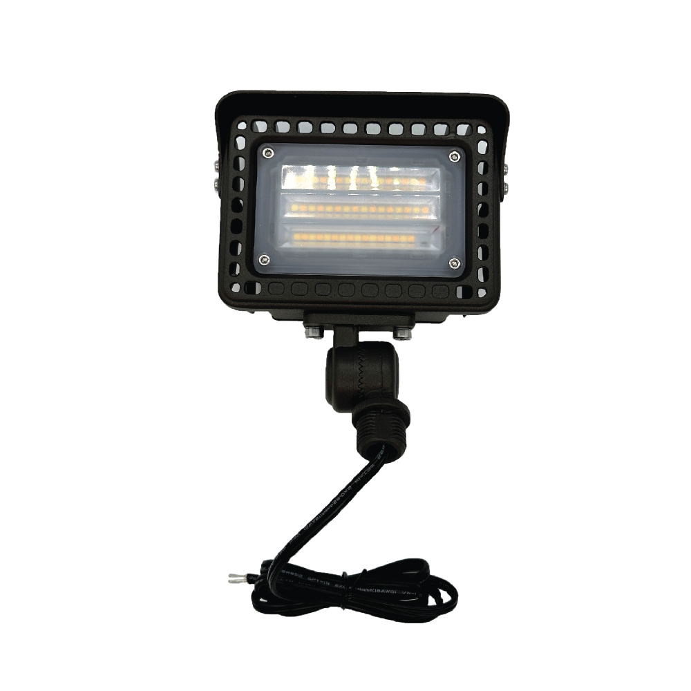 Outdoor LED Flood Light – Adjustable 2-20 Watts, Adjustable 3000K-4000K 12V