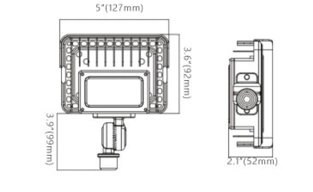 Flood Light 7W/12W/20W/40W Integrated LED
