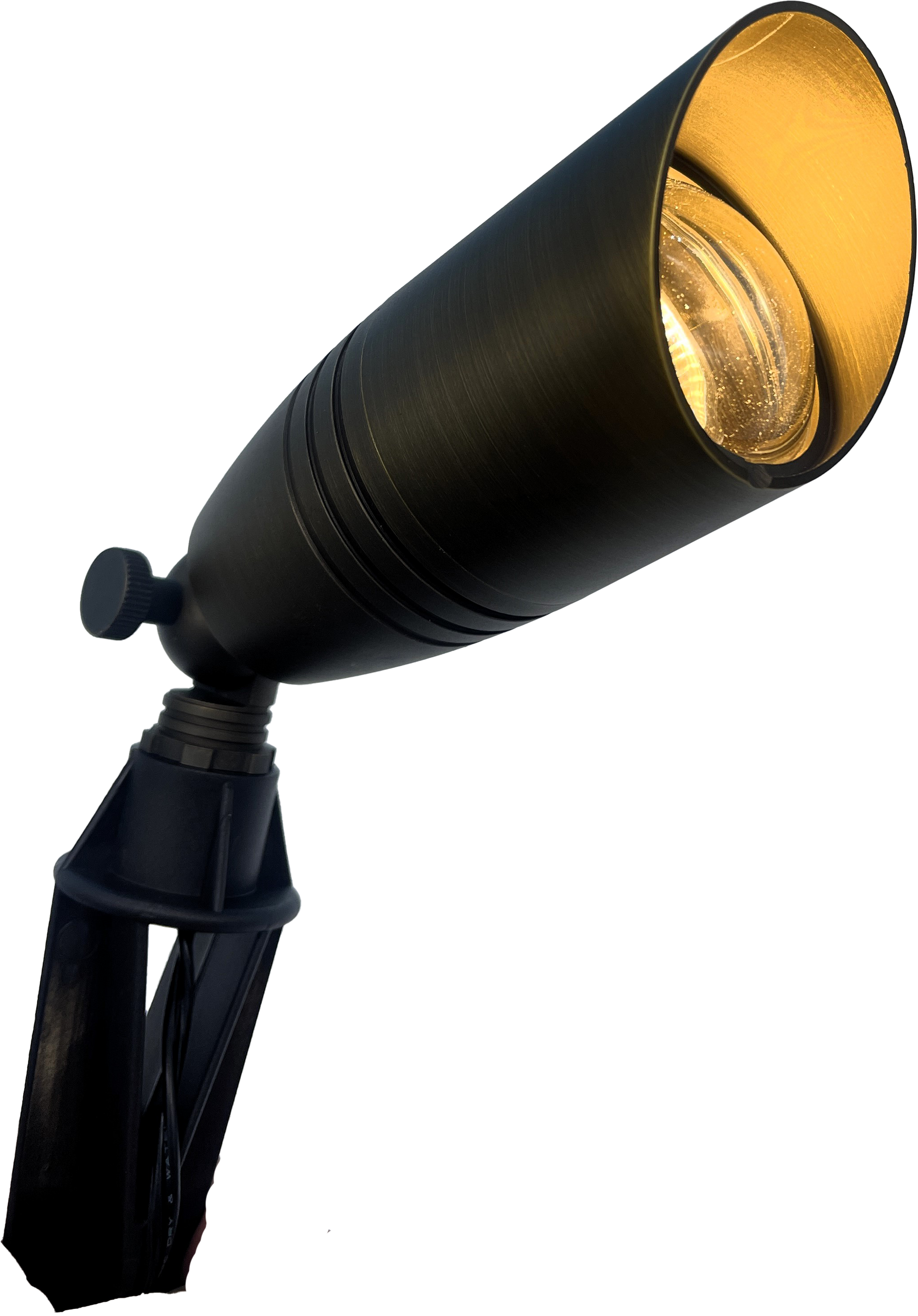 Antique Brass 12V Landscape Spotlight (Case of 10)