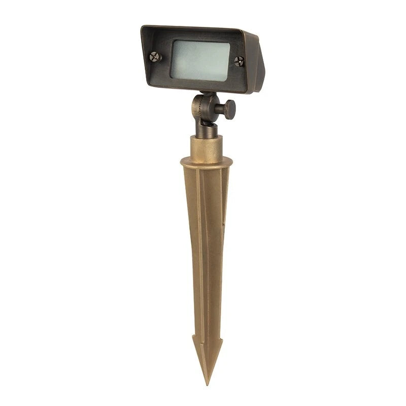 9 inch In Ground Brass Stake - Single