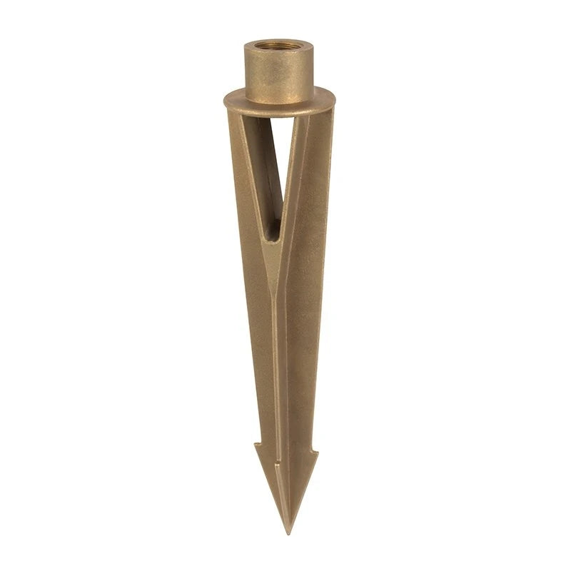 9 inch In Ground Brass Stake (set of 5)