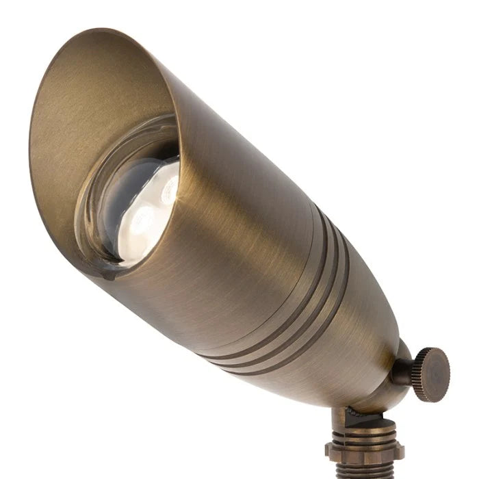 Antique Brass 2-12W adjustable Integrated 12v Spot Light
